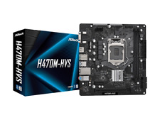 Placa madre Intel ASRock H470M-HVS LGA 1200 Intel H470 SATA 6 Gb/s Micro ATX segunda mano  Embacar hacia Argentina