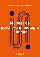 Manuel psycho criminologie d'occasion  Talant