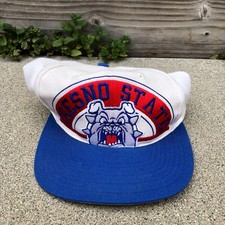Boné ajustável masculino vintage anos 90 APEX ONE Fresno State Bulldogs Snapback raro comprar usado Boné ajustável masculino vintage anos 90 APEX ONE Fresno State Bulldogs Snapback raro comprar usado  Enviando para Brazil