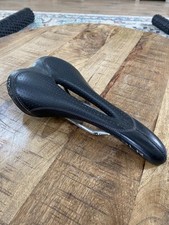 Asiento de sillín de bicicleta estilo Flite Gel Flow de colección Selle Italia titanio riel Vanox segunda mano  Embacar hacia Mexico