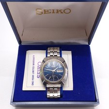 Relógio masculino SEIKO JAPÃO vintage década de 1980 automático 7006-7007 mostrador marinho comprar usado  Enviando para Brazil