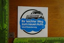 Alter aufkleber automobil gebraucht kaufen Alter aufkleber automobil gebraucht kaufen  Kupferberg