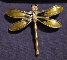 Dragonfly brooch pin for sale  BOLTON