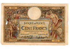 Billet 100 francs d'occasion  Paris I