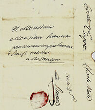 1787 letter from d'occasion  Expédié en Belgium