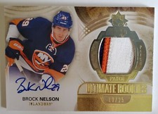 Brock Nelson RC Rookie 13-14 UD ULTIMATE ROOKIES 💥JOGO USADO AUTOCOLANTE💥 10/25 , usado comprar usado  Enviando para Brazil