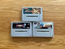 Jogos X3! Ultimate Fighter, Fatal Fury 2, Power Athlete SFC SNES Super Famicom comprar usado  Enviando para Brazil