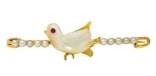 Edwardian ruby pearl for sale  Philadelphia