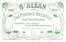 Buvard eau minérale d'occasion  Saint-Flour