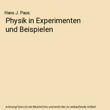Physik experimenten beispielen gebraucht kaufen  Trebbin