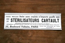1915 pub cartault d'occasion  Expédié en Belgium