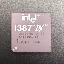 Intel a80387dx16 processor d'occasion  Expédié en Belgium