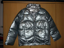 Hellblaue lackjacke glanznylon gebraucht kaufen  Bad Schönborn