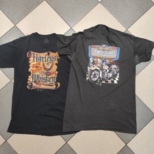 Camisetas vintage Harley Davidson emblema 3D bom uísque comprar usado  Enviando para Brazil