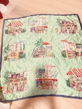 Usado, Lindo cachecol feminino de seda tema de livraria 26 polegadas comprar usado  Enviando para Brazil