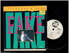 ALEXANDER O'NEAL FAKE 1987 VINYL SINGLE WITH POSTER BAG comprar usado  Enviando para Brazil