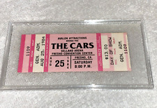 THE CARS 1984 INGRESSO PARA CONCERTO NÃO USADO RIC OCASEK BENJAMIN OR SELLAND Ephemera EUA comprar usado  Enviando para Brazil