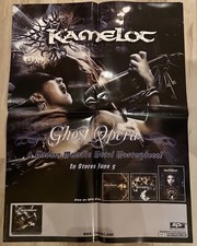 Kamelot - Dois pôsteres 18x24 - Ghost Opera e The Black Halo comprar usado  Enviando para Brazil