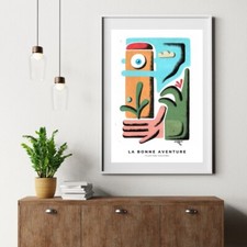 Art contemporain affiche d'occasion  Sète