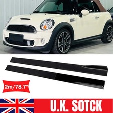 Black side skirts for sale  LEICESTER