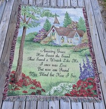 Vintage tapestry throw for sale  Newport