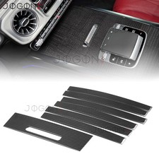 Carbono para Benz Classe G W465 G500 G63 AMG 2024+ Console Centro Storge Caixa Capa, usado comprar usado  Enviando para Brazil