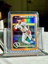 2024 José Rodríguez Novato #/25 Naranja Refractor Topps Cromo #115 segunda mano  Embacar hacia Argentina