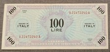 100 lire monolingua usato  Roma