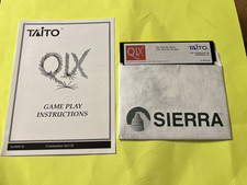 Qix Taito com manual Commodore 64 testado funciona muito bem! comprar usado  Enviando para Brazil