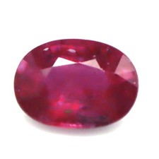 2,70 CT. Rubi vermelho aquecido Madagascar oval 6 x 9 mm. comprar usado  Enviando para Brazil