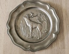 Zinnteller wandteller jagd gebraucht kaufen  Berlin