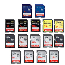 Tarjeta SD SanDisk Ultra Memory Ultra/Extreme Pro 16 GB 32 GB 64 GB 128 GB para cámara segunda mano  Embacar hacia Mexico