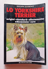 Yorkshire terrier. origini usato  Italia