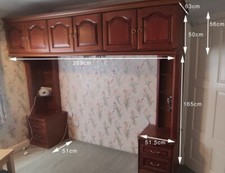 Mahogany look overbed for sale  BRISTOL