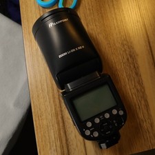 Flashpoint Zoom Li-Ion X R2 S On-Camera Flash Speedlight Sony NÃO TESTADO PARA PEÇAS comprar usado  Enviando para Brazil