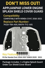 Engine splash shield for sale  Burlington