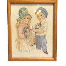 Vintage needlepoint picture for sale  Delray Beach