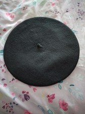 Plain black beret for sale  BRENTWOOD