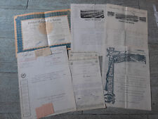 Lot factures documents d'occasion  Ballan-Miré