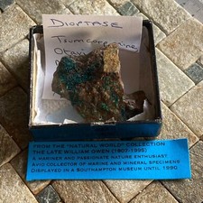 Dioptase matrix tsumeb for sale  ANDOVER