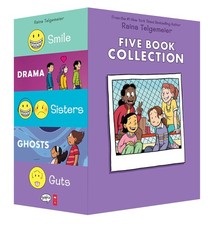 Raina Telgemeier Collection Box Set (Smile, Drama, Sisters, Ghosts, Guts) comprar usado  Enviando para Brazil