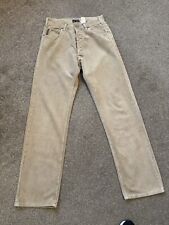 Armani corduroy jeans for sale  WALSALL