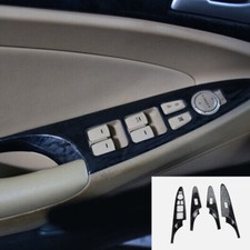 Para Hyundai Sonata 2011-2014 Painel de porta interior de carro de madeira preta acabamento de tampa de tira, usado comprar usado  Enviando para Brazil