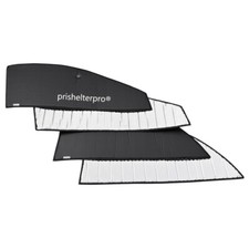 Usado, Ajuste para Toyota Corolla 03-08 janela lateral preto prata acampamento privacidade guarda-sol 4 peças comprar usado  Enviando para Brazil