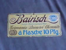 Blechschild germania brauerei gebraucht kaufen  Chemnitz