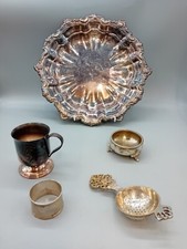 Silver plated tray for sale  MIRFIELD
