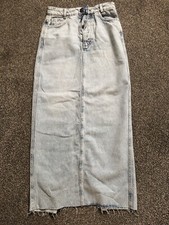 Womens denim skirt for sale  WAKEFIELD