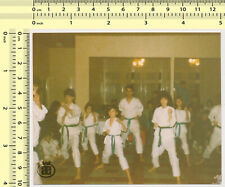 #081 Karate School Training Dojo Kimono Artes Marciais Crianças foto vintage original, usado comprar usado  Enviando para Brazil