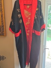 Roupão de banho quimono dupla face terno doméstico bordado dragão Kimoni Robe grande comprar usado Roupão de banho quimono dupla face terno doméstico bordado dragão Kimoni Robe grande comprar usado  Enviando para Brazil