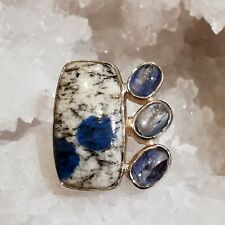 Ring azurit granit gebraucht kaufen  Heiligenhaus
